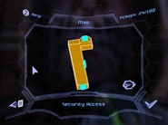 Security Access on the Map.
