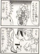 Kirby 4koma Samus.png (339 KB) Kirby's Dream Land 3 yonkoma