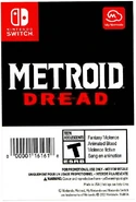 Metroid Dread poster insert.jpg (73 KB) Product information sheet that comes with the poster set.