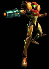 Samus Echoes Render Varia Black background