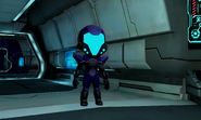 Sylux's in-game model in Federation Force