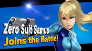 Zero Suit Samus Joins the Battle!
