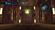 Interior entrance Samus blasts up