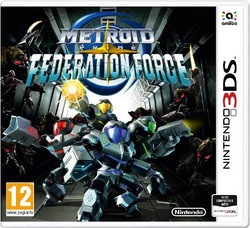 Metroid Prime Federation Force carátula
