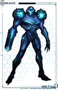 Dark Samus Design Front MP2