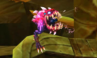 An X-infected Hornoad in the ending of Samus Returns.