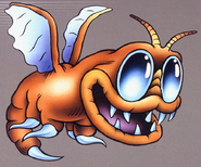 Previously unreleased artwork of a Geega from Metroid Mission Logs.