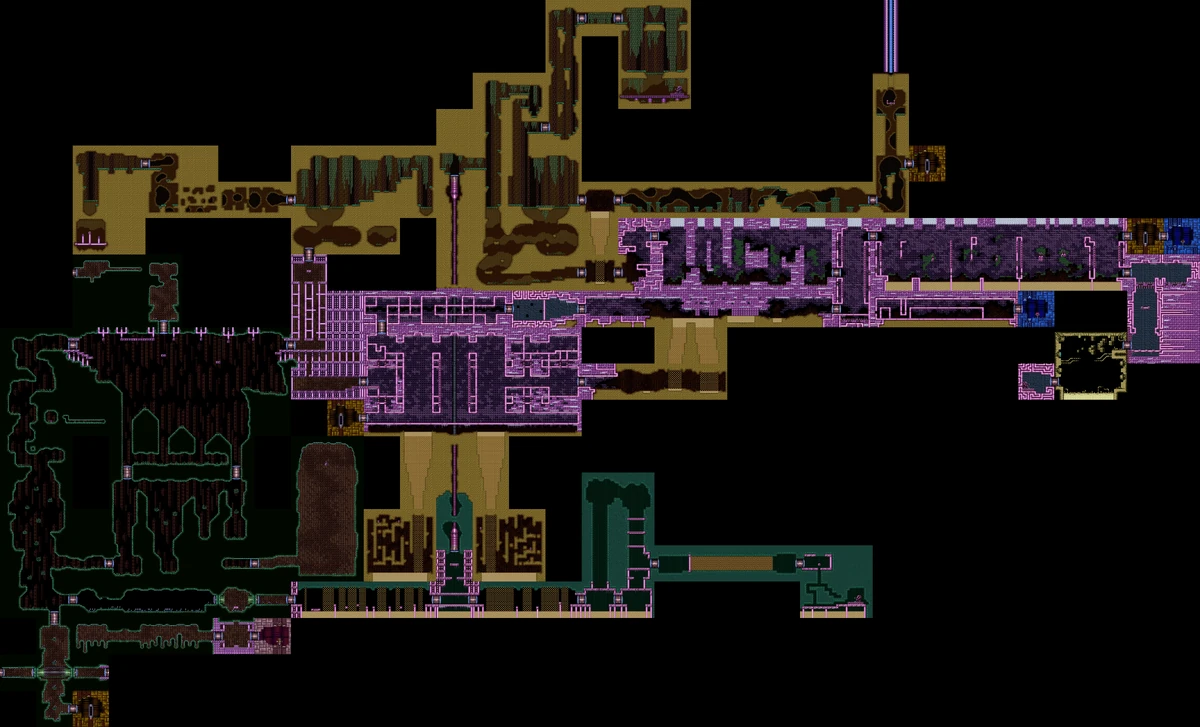 Super Metroid Map With Items Maridia | Wikitroid | Fandom