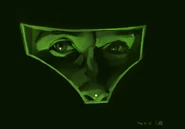 Self portrait made on the shipping day of Metroid Prime. [1]