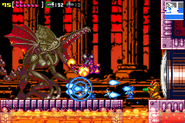 Ridley's initial stream of Plasma Breath in Zero Mission