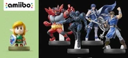 The wave of fighter amiibo that includes Dark Samus.