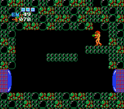 East green bubble shaft Metroid