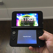 Mathews' copy of Metroid: Samus Returns.[13]