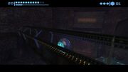 Metroid quarantine a magnetic rail