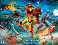 Póster de Metroid Prime Trilogy