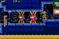 Varia Suit corridor MZM entrance.png