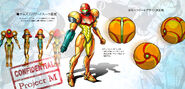 Concept art from Metroid: Other M