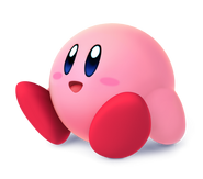 Kirby's design in SSB4