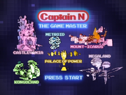 Captain N DVD Menu