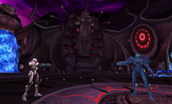 Samus and Dark Samus Dark Aether