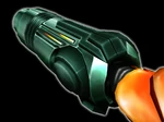 Рекламный рендер ручной пушки в конфигурации Энергетического Луча из Metroid Prime 2: Echoes.