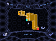 The Main Lift on the Map.