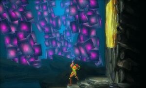 Samus Returns Goo wall