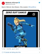 Nintendo of Europe tweet from 2015