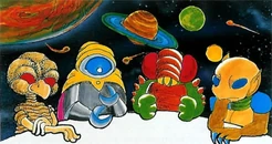 Иллюстрация из руководства к оригинальному , на которой показано образование Галактической Федерации.