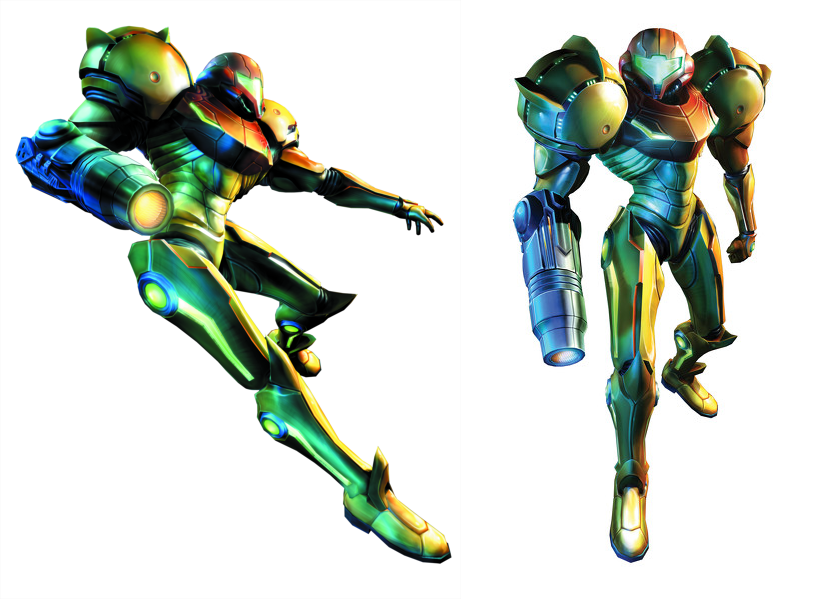 This is a gallery depicting concept art from the Metroid Prime 3: Corruptio...