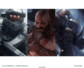Samus in Fortnite presentation slide.gif
