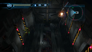 Ghalmanian shaft - under elevator.png (822 KB) Samus reaches the underside of the elevator.