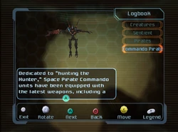 Escaneo sin utilizar visto en el disco bonus.