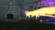 Samus tries out the Super Missile.