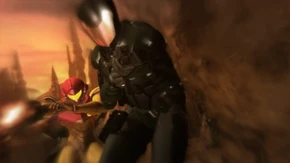 Galactic Federation Army - Samus fighting with them