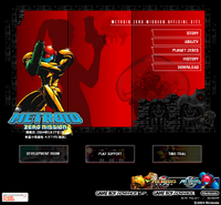 Metroid Zero Mission Official Site