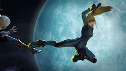 SSB Ultimate Zero Suit Samus vs Sheik