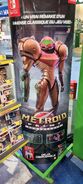 Metroid Prime Remastered standee in France.