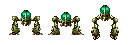 Small Side Hopper sprites from Super Metroid