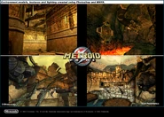 77 Metroid environments.jpg (352 KB) Tom Papadatos render displaying an early version of the room. Notably, there are more platforms, leading to an additional door at the room's north side.