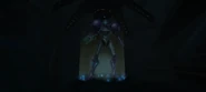 Samus uses the Save Station