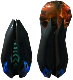 The two types of Cancerous rock nubs from .