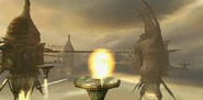 Samus usando el ataque espiral.