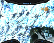 Parasite Swarm Frozen.png (325 KB) Swarm of Parasites frozen by the Ice Spreader (via hacking).