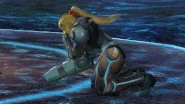 Samus vomiting concentrated Phazon.