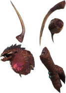 The parts of experiment 7526 in Metroid Prime Remastered.