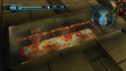 Lava desciendendo.