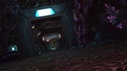 The Energy Part is briefly visible from the Biological Experiment Floor when Samus runs into the room.