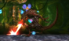Morfosfera bajo un Metroid Omega MSR