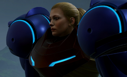 Samus Unmasked in 